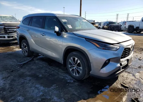 2024 Toyota Highlander Le из США, поврежденный, VIN 5TDKDRBHXRS550529